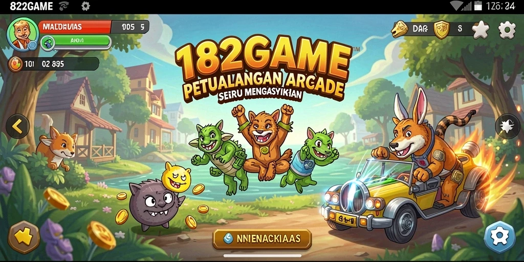 Menampilkan gameplay seru dan menantang dari 182GAME.