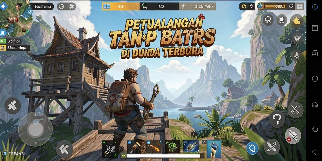 Tampilan menakjubkan dari gameplay 6CF yang luas dan interaktif.