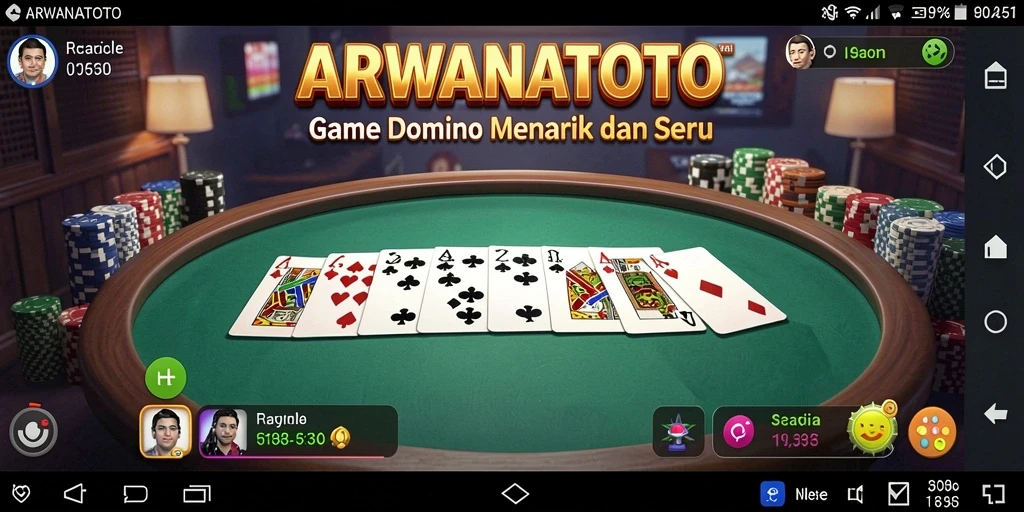 Tampilan gameplay ARWANATOTO yang menyenangkan dan interaktif.