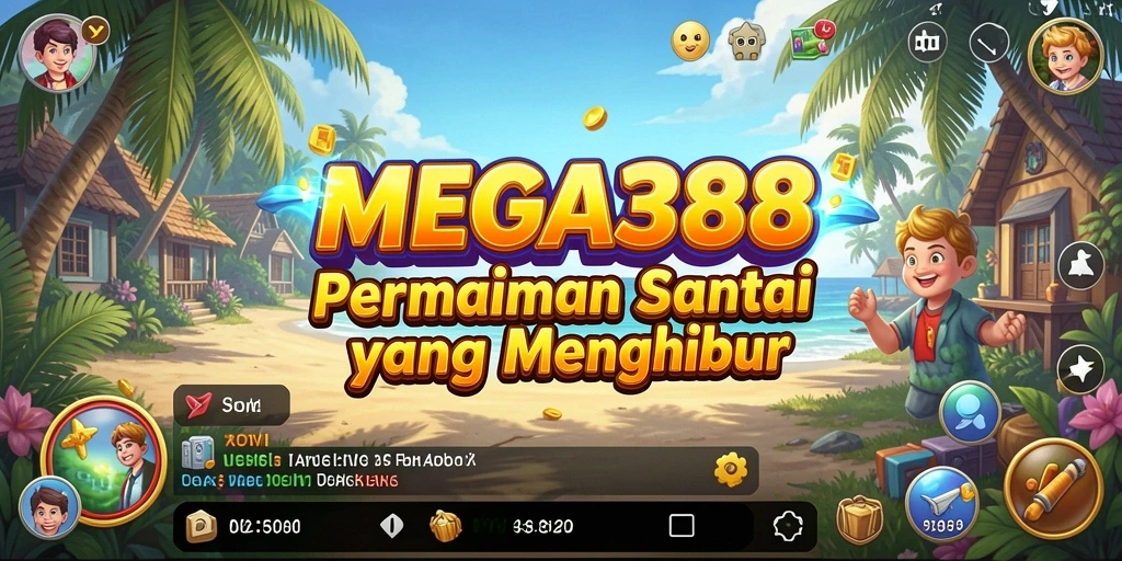 Tampilan gameplay <strong>MEGA388</strong> yang seru dan penuh warna.