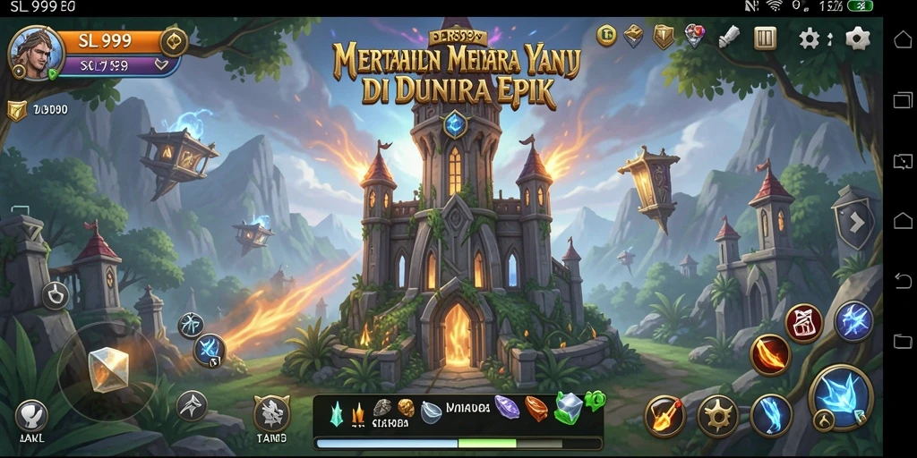 Gameplay SL999 menampilkan strategi tower defense yang mendebarkan.