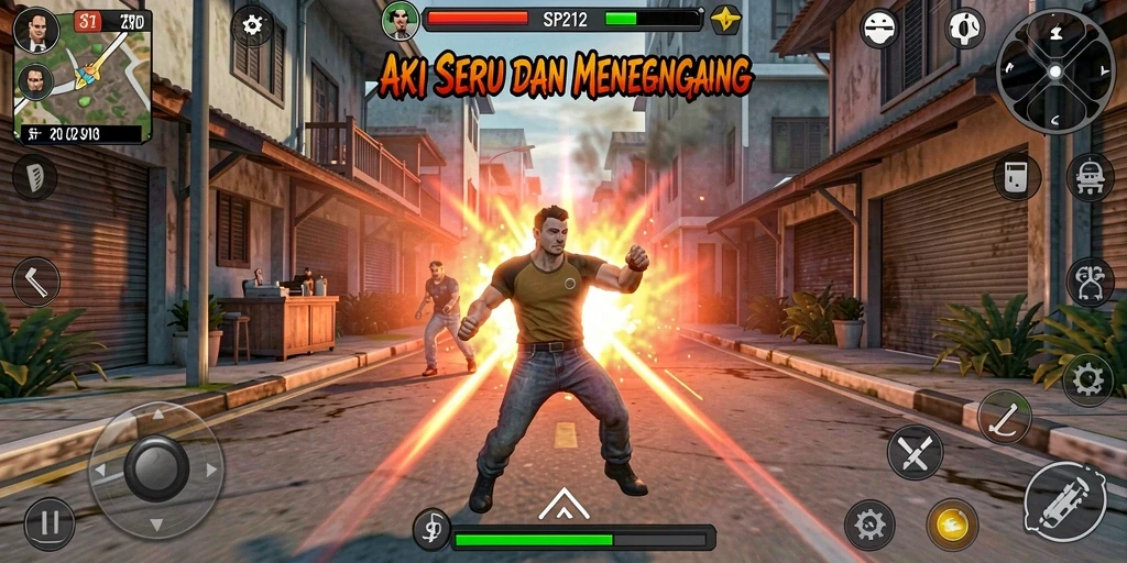 Tampilan gameplay SP212 dalam aksi yang mendebarkan.
