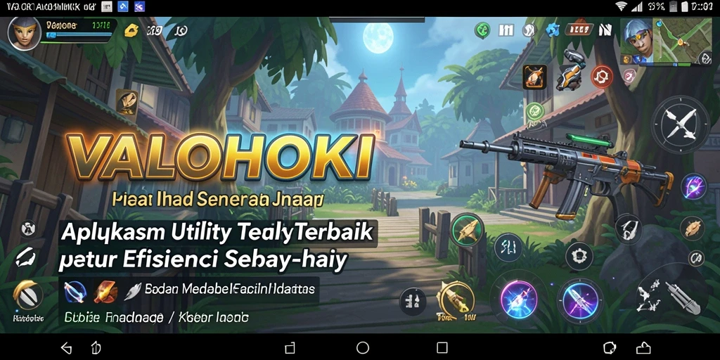 Tampilan utama VALOHOKI dengan berbagai fitur Utility.
