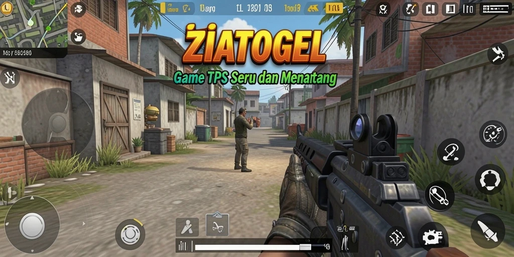 Tangkapan layar menampilkan aksi mendebarkan dalam game TPS ZIATOGEL.